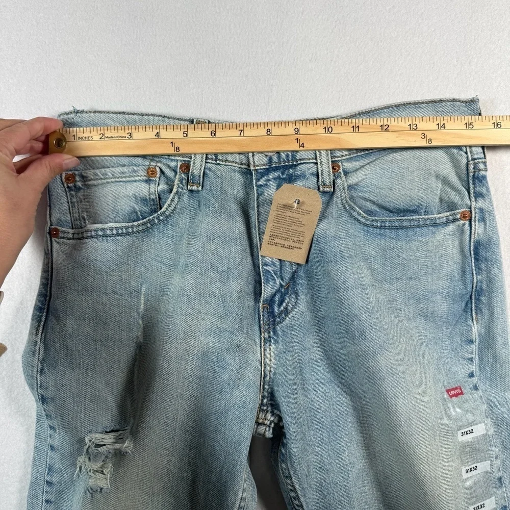 Levis Jeans Mens 31 Blue 511 Straight Light Wash NWT